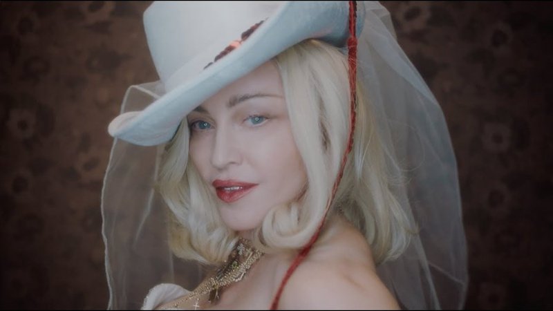 Fotografija: Madonna kot Madame X, prizor iz videa.