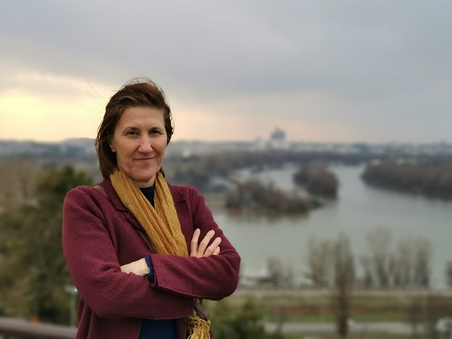 Milena Zupanič iz Beograda. FOTO: osebni arhiv