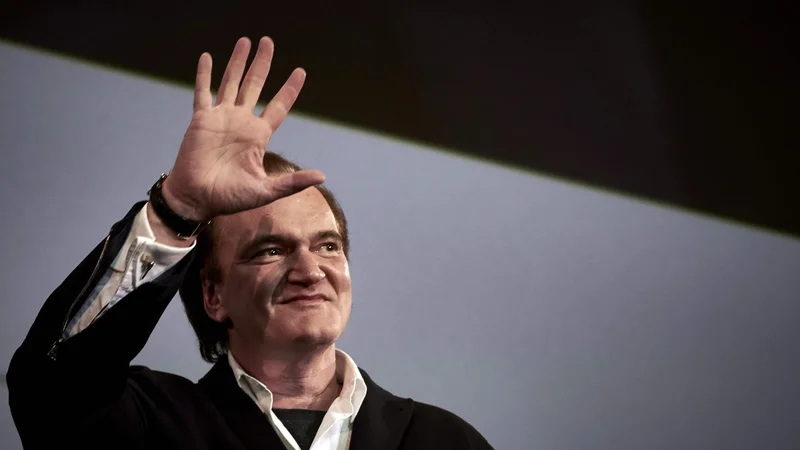 Fotografija: Quentin Tarantino vendarle prihaja v Cannes. FOTO: Jean-philippe Ksiazek/Afp