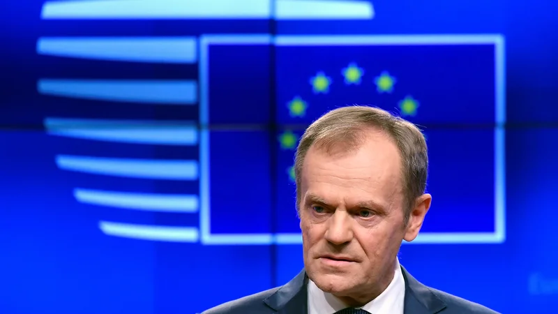 Fotografija: Donald Tusk si bo iskal novo službo ravno v času volitev v oba domova poljskega parlamenta. FOTO: Reuters