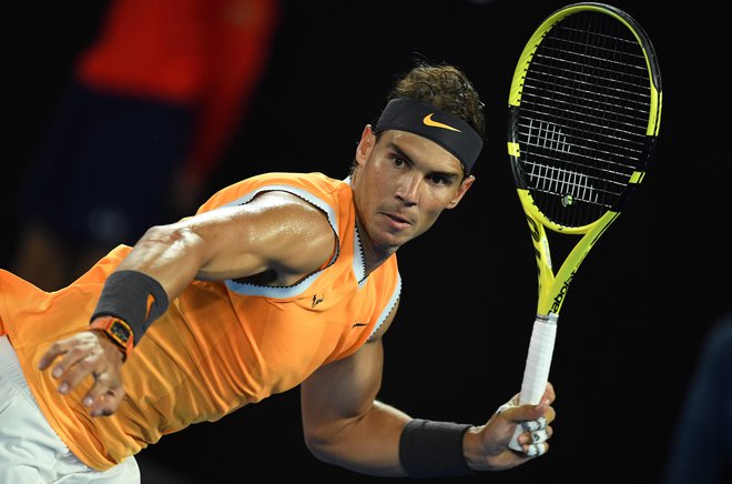 Rafael Nadal velja za enega najbolj delavnih športnikov. FOTO: AFP