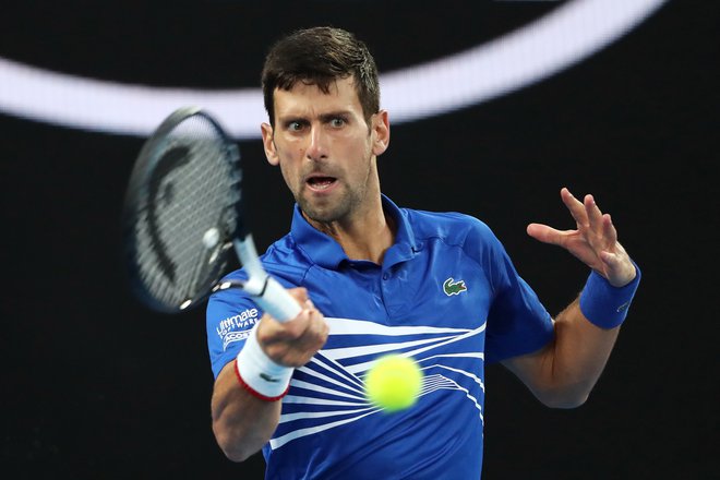 Izjemna hitrost, predvidevanje in gibljivost, elastičnost na igrišču so lastnosti, ki Novaka Đokovića ločijo od ostalih. FOTO: Reuters