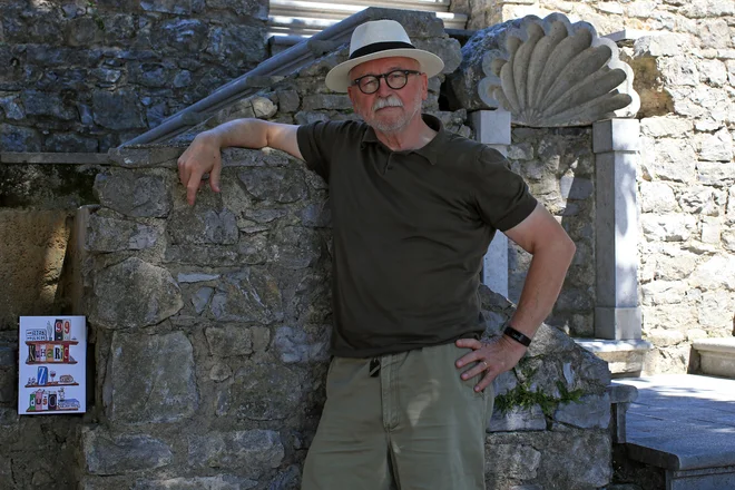 Iztok Ilich v Štanjelu: Podpisani že dobrih dvajset let preživljam po nekaj mesecev v Štanjelu. FOTO Tomi Lombar