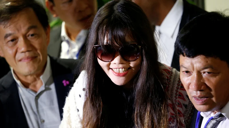 Fotografija: Doan Thi Huong je bila prepričana, da sodeluje v resničnostnem šovu. FOTO: Nguyen Huy Kham/Reuters