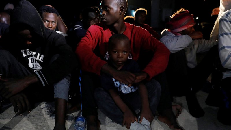 Fotografija: 600 tisoč beguncev in migrantov je trenutno v Libiji. FOTO: Reuters