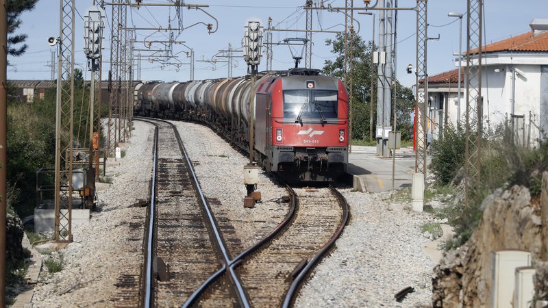Fotografija: Sedanja proga med Koprom in Divačo ni bila predvidena za tako velike obremenitve v železniškem prometu, poleg tega pa predstavlja tudi veliko okoljsko grožnjo. Foto Uroš Hočevar