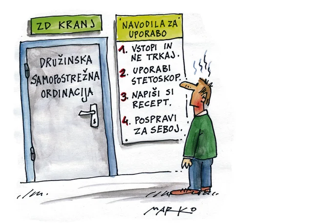 Karikatura: Marko Kočevar