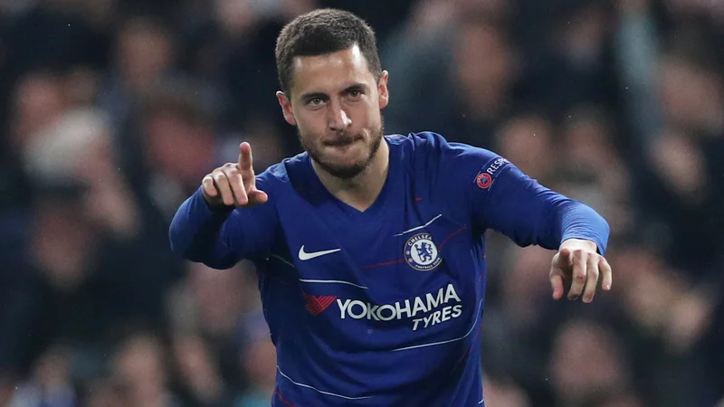 Fotografija: Eden Hazard ni imel najboljše tekme, odločilno enajstmetrovko pa je spravil v mrežo. FOTO: Reuters