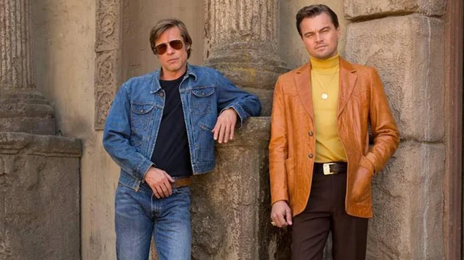 Brad Pitt in Leonardo DiCaprio v filmu Once Upon a Time in Hollywood. FOTO: Arhiv Canskega Filmskega Festivala