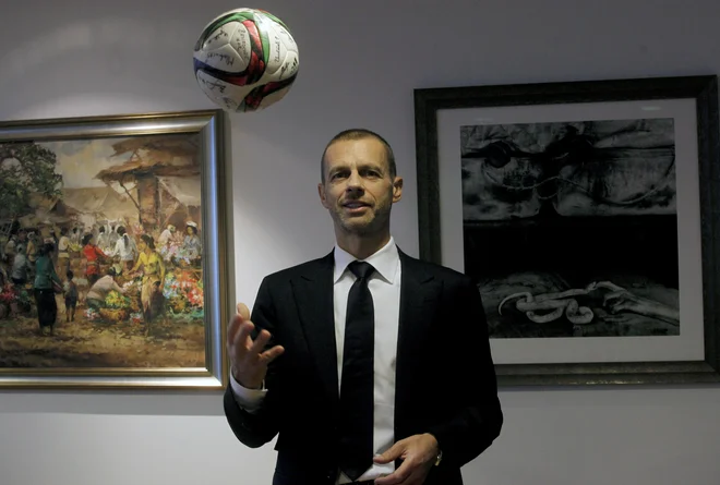 Aleksander Čeferin. FOTO: Mavric Pivk