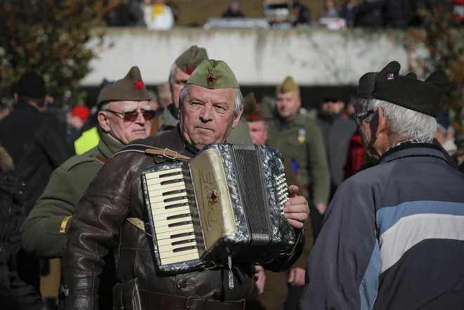 »NOB je bil priznan kot enakopraven partner v koaliciji zaveznikov, kar pomeni, da smo bili na strani zmagovalcev.« Foto Jože Suhadolnik