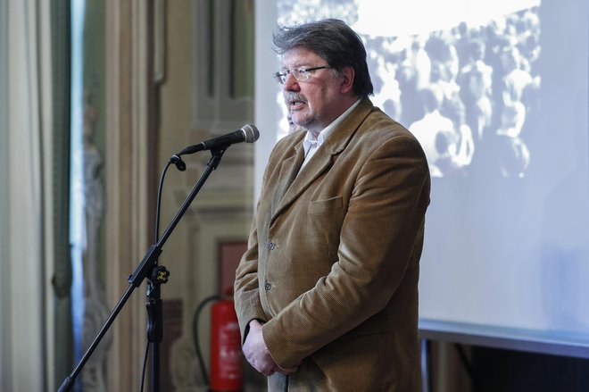 Igor Bavčar je bil govornik na slovesnosti. Foto Uroš Hočevar