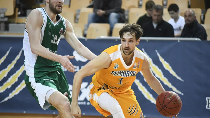 Tadej Ferme je bil precej bolj zadovoljen kot Dominik Mavra (levo). FOTO: Sixt Primorska/Žiga Mikeli