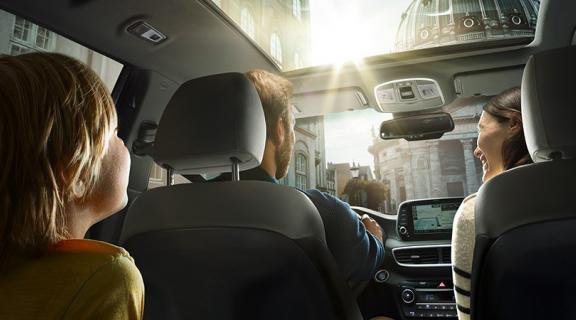 Varnost je pri vožnji najpomembnejša. Hyundaijeva vozila odlikujejo napredni varnostni sistemi. Foto: Hyundai