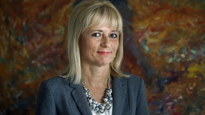 Fotografija: Mojca Kunšek: Skrb vzbujajoče je, da je rast produktivnosti nižja od rasti stroškov dela, čeprav je bilo 2018 uspešno gospodarsko leto. FOTO: Blaž Samec/Delo
