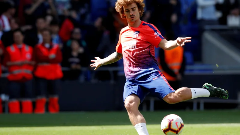 Fotografija:  Antoine Griezmann ne bo več brcal za Atletico. FOTO: Reuters