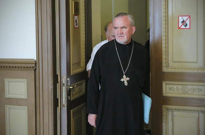 Peran Bošković je menil, da bi mu moralo sodišče izreči oprostilno sodbo. FOTO: Blaž Samec/Delo