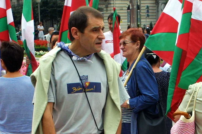 Arhivski posnetek Joseja Antonia Urrutikoetxee iz leta 2002. FOTO:&nbsp;Rafa Rivas/AFP
