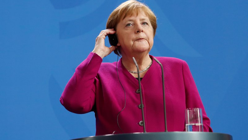 Fotografija: Kanclerka je povedala, da je ne zanima »noben nadaljnji politični položaj, kjerkoli že, tudi v Evropi«.