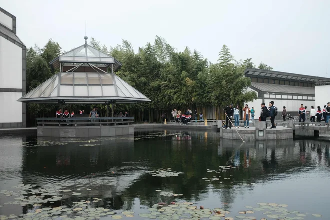 Muzej Suzhou na Kitajskem. FOTO: Matthew Knight/AFP