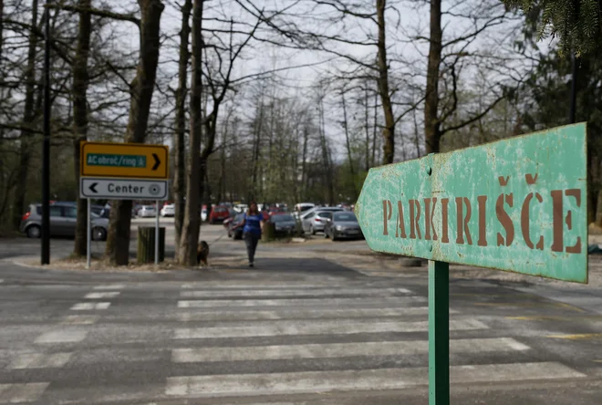 »Tudi živalski vrt ima zaradi velikega števila parkiranih avtomobilov in povečanega števila obiskovalcev v sezonskih mesecih velike težave s parkiranjem.« Foto Blaž Samec