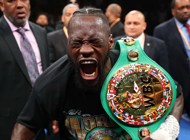 Deontay Wilder je prepričljivo ubranil šampionski pas združenja WBC. FOTO: AFP