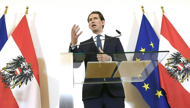 Svobodnjaki so zapustili vlado, avstrijski kancler Sebastian Kurz je po njihovem odhodu na njihove ministrske položaje imenoval strokovnjake in Avstrija je dobila prehodno vlado. FOTO: Hans Klaus Techt/AFP