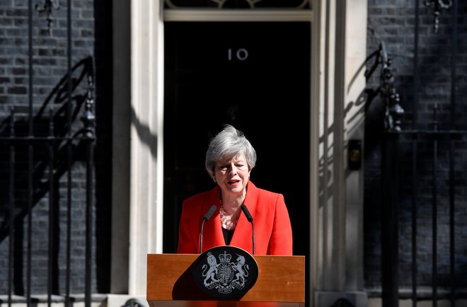 Britanska premierka je na oblasti zdržala nekaj manj kot tri leta. FOTO: Toby Melville/Reuters
