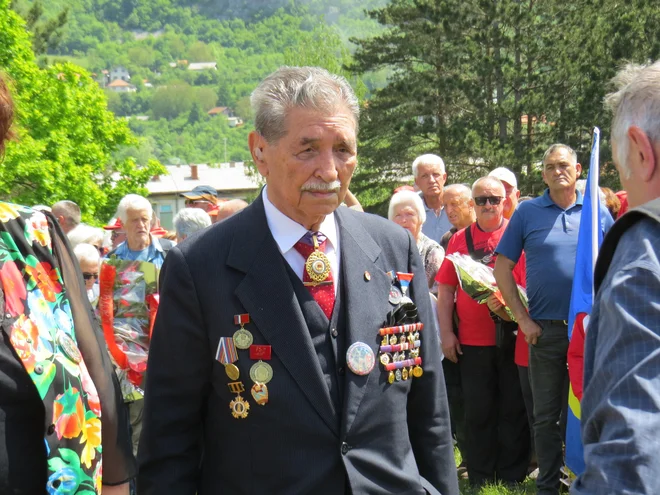 Titov prvoborec Zdenko Duplančić. FOTO: Bojan Rajšek/Delo