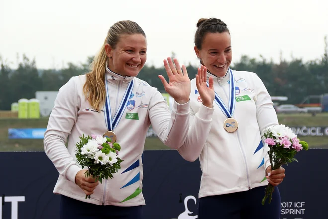 Špela Ponomarenko Janić in Anja Osterman sta zelo uspešno začela sezono. FOTO: NIna Jelenc/KZS