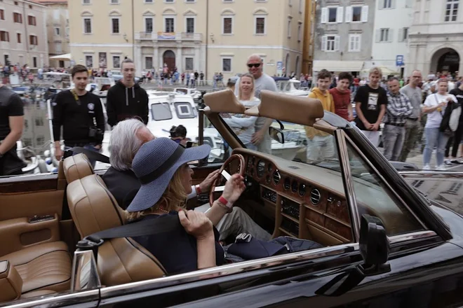 Športni avtomobili v Piranu. FOTO: Cars&Coffee