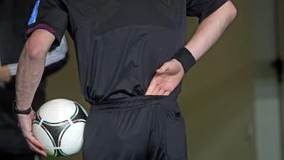 Fotografija: Nogometni sodniki v ljubljanskih Stoicah 30.marca 2013