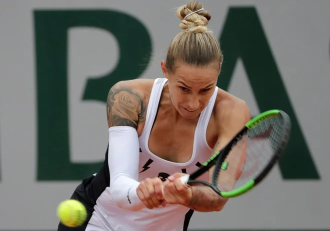 Polona Hercog se je prebila v drugi krog.