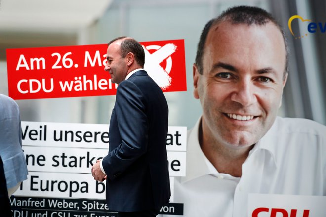 Koliko možnosti je ostalo Manfredu Webru, da na koncu postane predsednik evropske komisije? FOTO: AFP