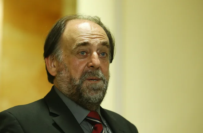 Nekdanji direktor Sove Andrej Rupnik ni želel dati izjav. FOTO: Jože Suhadolnik/Delo