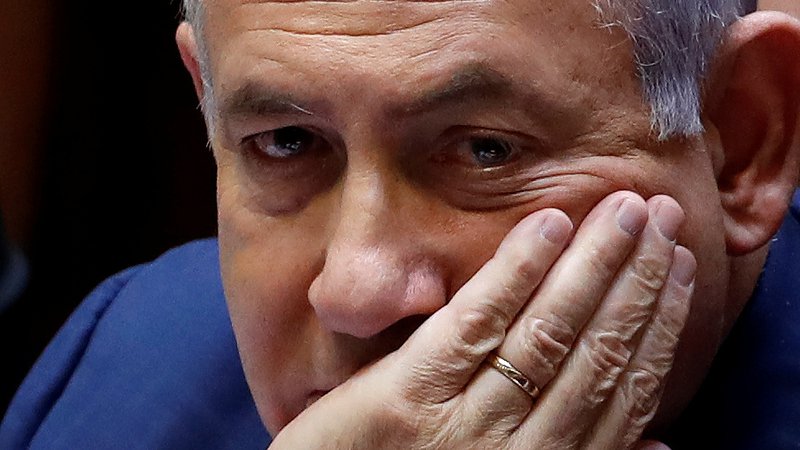 Fotografija: Neuspeh pri sestavljanju vlade je lahko za Netanjahuja še kako usoden. FOTO: Reuters