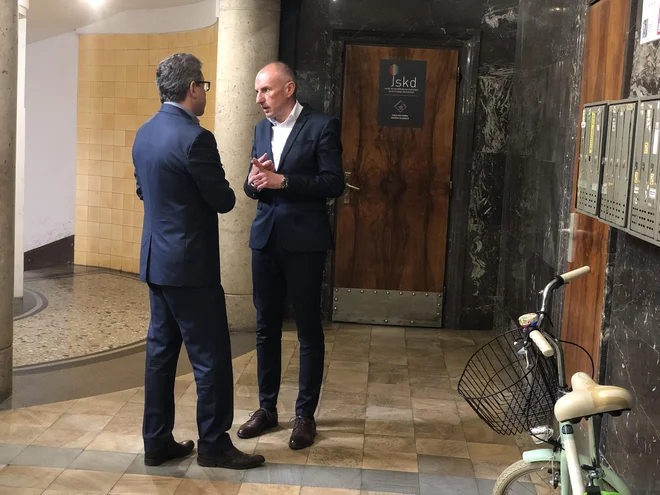 Če bo politična volja, bo sindikat z ministrstvom sklenil &raquo;pakt miru&laquo;, obdobje, v katerem se bodo stvari v zdravstvu začele premikati na bolje, je napovedal Kuštrin. FOTO: Sandra Hanžič/Delo