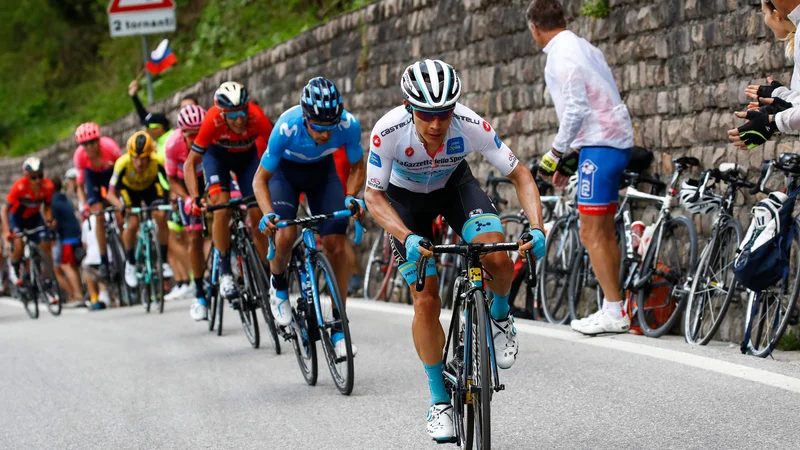 Fotografija: Miguel Angel Lopez v zadnjih dneh na vzponih kaže najboljše predstave, zagotovo bo z napadom poizkusil tudi danes. Foto AFP