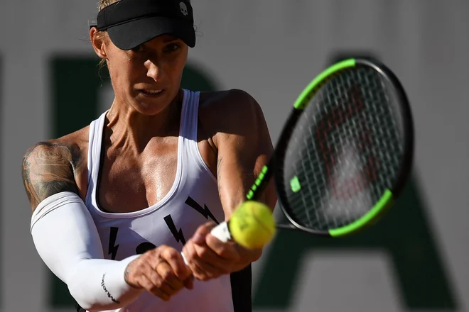Polona Hercog igra veliko bolje, kot kaže njena uvrstitev na svetovni lestvici. FOTO: Reuters