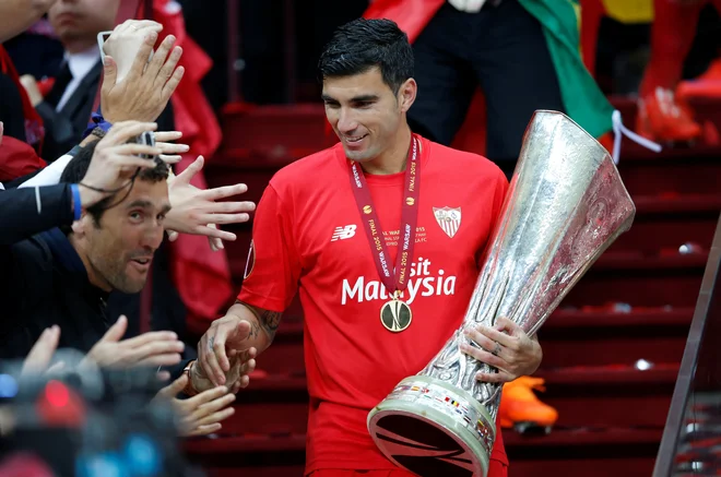 Reyes je s Sevillio trikrat osvojil ligo evropa. FOTO: Reuters