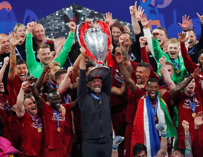 Jurgen Klopp si je oddahnil. FOTO: Sergio Perez/Reuters