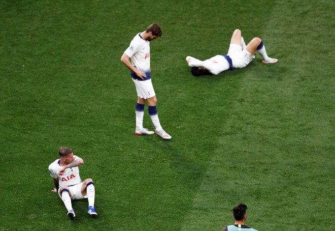 Tottenham v finalu ni pokazal kaj prida. FOTO: Reuters