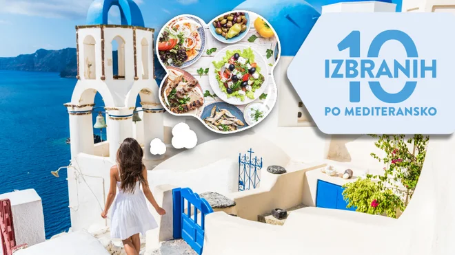 Mediteranski način prehranjevanja je zdrav in uravnotežen. Foto: SPAR Slovenija