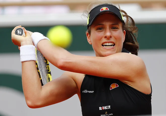 Johanna Konta se je prvič prebila v polfinale OP Francije. FOTO: Reuters