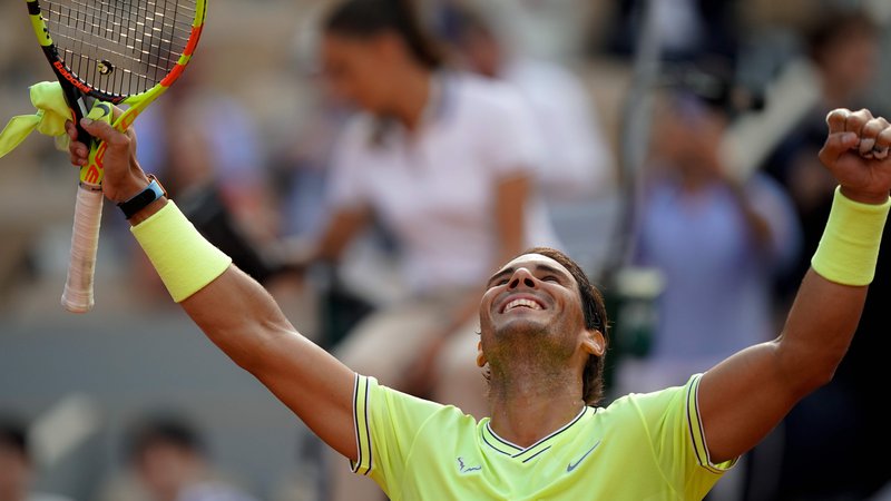 Fotografija: Rafael Nadal se je ekspresno prebil v polfinale. FOTO: AFP