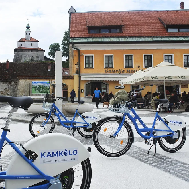Električna kolesa za vožnjo po Kamniku z okolico. FOTO: Občina Kamnik&nbsp;