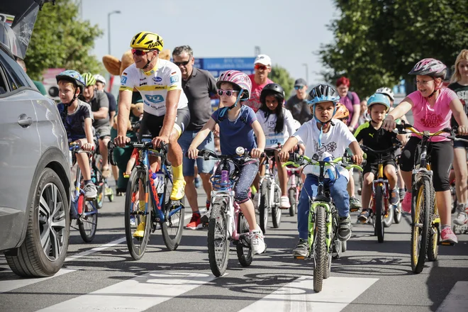 Maraton Franja, družinsko - šolski maraton. FOTO: Uroš Hočevar