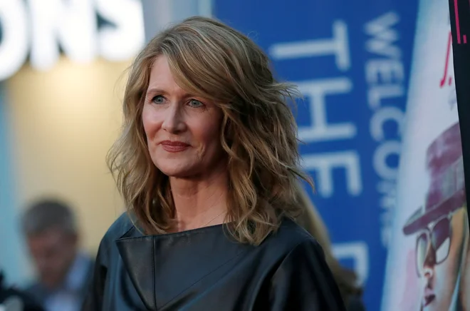 Laura Dern je dobila za vlogo v Majhnih lažeh zlati globus. FOTO: Mario Anzuoni Reuters