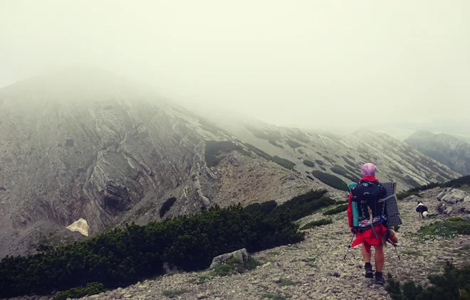 Pot, ki jo je prehodila, je poimenovala Via AdriDinarica, saj je prekorakala polovico prve in drugo polovico druge. FOTO: osebni arhiv