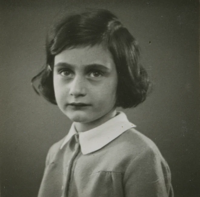 Ana kot deklica. FOTO: Hiša Anne Frank